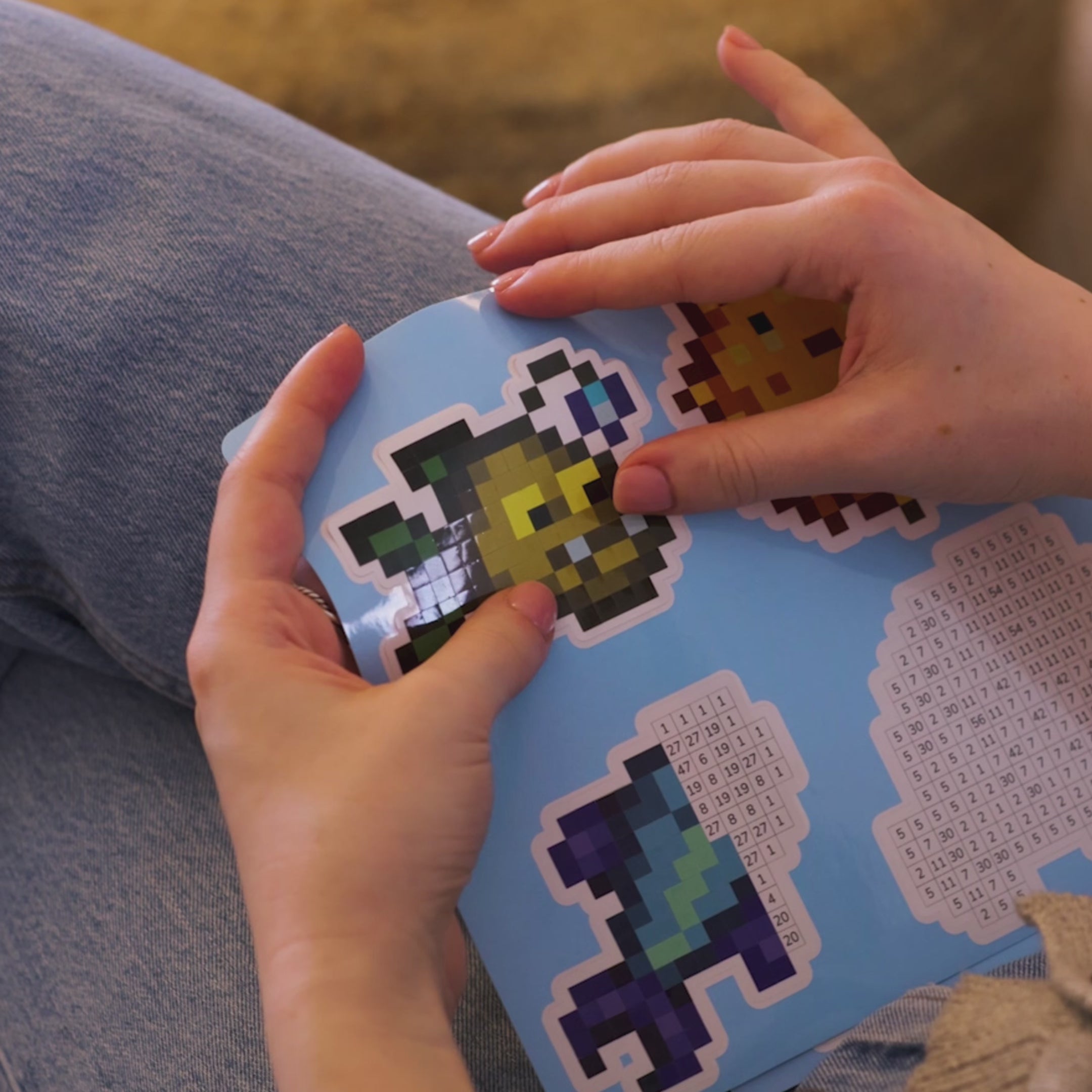 Stardew Valley Fish Sticker Sheet