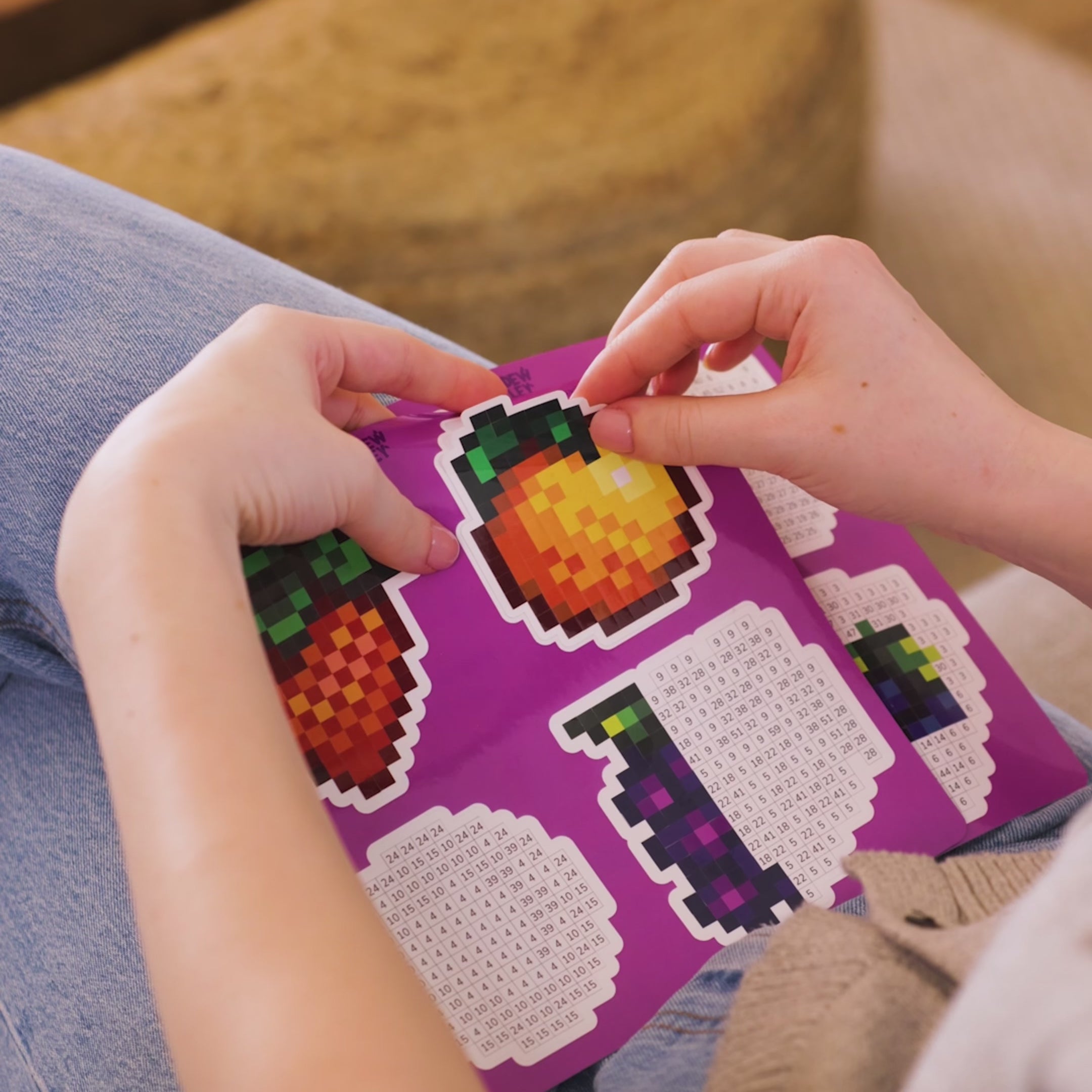 Stardew Valley Fruits Sticker Sheet