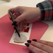 Pink & Purple Stitched Double-Sided Pixyls Pad