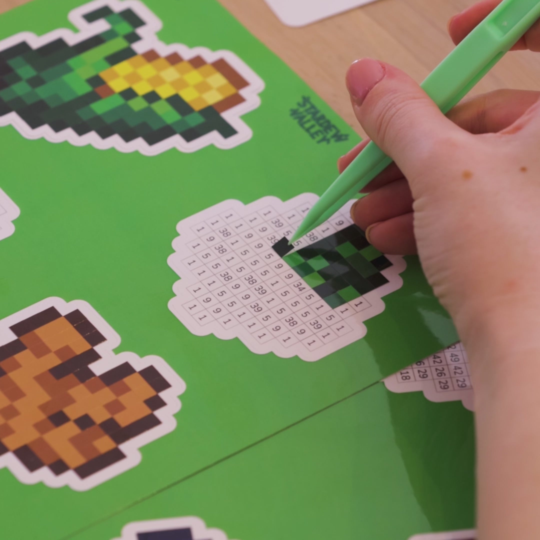 Stardew Valley Crops Sticker Sheet
