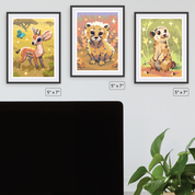 Savanna Wildlife Collectible Cards