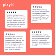 Pixyls Sticker Sheet Bundle