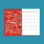 Vexyls x Anna Deegan 2027 Desk Calendar january